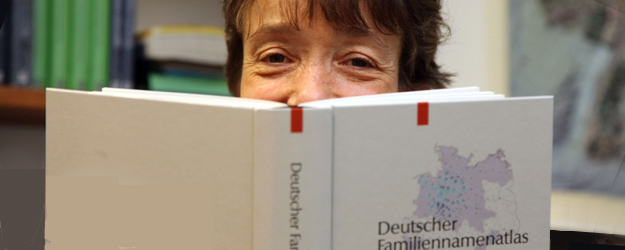 Professor Dr. Damaris Nübling's special interest is the development of the German language from its first documented form to contemporary German. (photo: Stefan F. Sämmer)