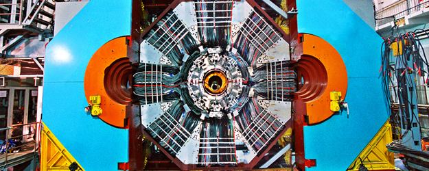 The interior of the BES-III detector at the Institute for High Energy Physics (IHEP) in Beijing, China (© Institute for High Energy Physics (IHEP), Beijing) The interior of the BES-III detector at the Institute for High Energy Physics (IHEP) in Beijing, China (© Institute for High Energy Physics (IHEP), Beijing)