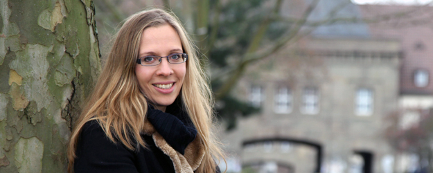 Gutenberg alumna Mareike Hachemer, who has already made it into the Global Teacher Prize top 50 group, herself nominated teaching colleagues for the competition. (photo: Stefan F. Sämmer) Gutenberg alumna Mareike Hachemer, who has already made it into the Global Teacher Prize top 50 group, herself nominated teaching colleagues for the competition. (photo: Stefan F. Sämmer)