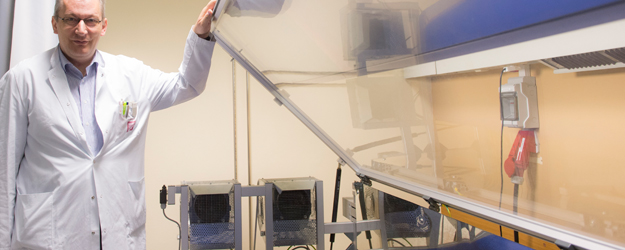 In recent years, PD Dr. Detlef Becker and his team have achieved impressive results with the help of photodynamic therapy. (photo: Peter Pulkowski)