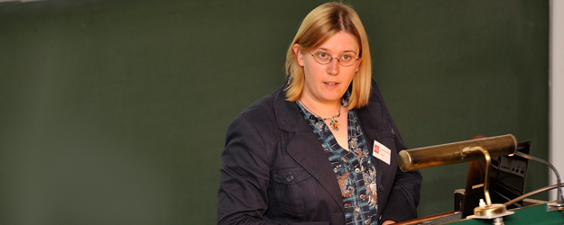 Dr. Dagmar Hofmann of the Historical Institute at the University of Cologne (photo: Uwe Feuerbach)