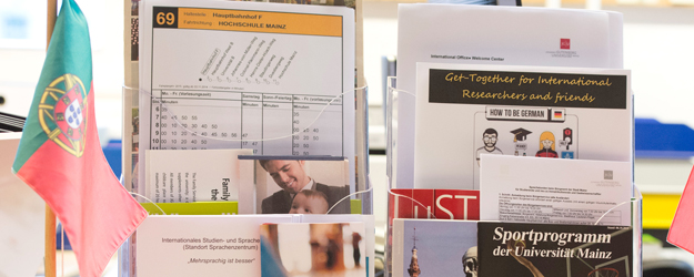 The JGU Welcome Center bundles everything international students and scientists need. (photo: Peter Pulkowski)