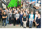 During the 2016 summer break, 24 high school students from all over Germany attended the first Mainz Particle Physics Academy. (photo: Stefan F. Sämmer)