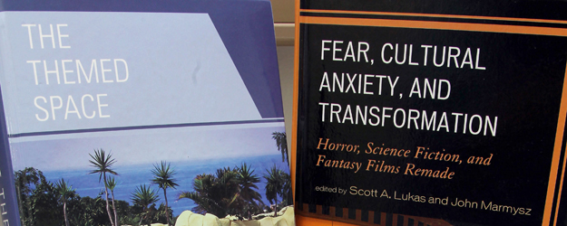 Professor Lukas published books about various aspects of his field of research. (photo: Stefan F. Sämmer)