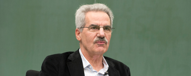 Professor Dr. Alfred Hornung, an internationally renowned Professor of American Studies at JGU (photo: Peter Pulkowski)