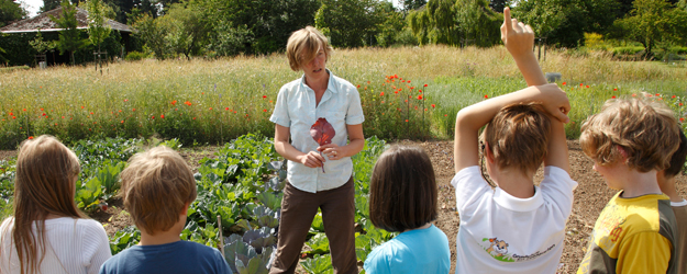 Becker believes it is important for the Green School to offer courses and tours for every age group. (photo: Thomas Hartmann)
