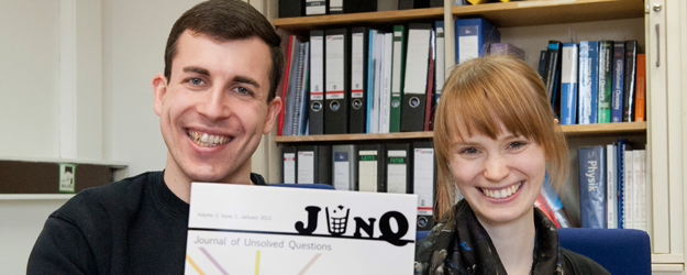 JUnQ is dedicated to publishing articles on failed experiments and unresolved questions from all fields of scientific research. (photo: Peter Pulkowski)