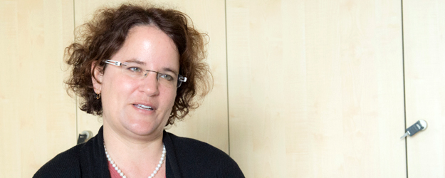 Professor Susann Schweiger heads the Center for Rare Diseases of the Nervous System at the Mainz University Medical Center. (photo: Peter Pulkowski)