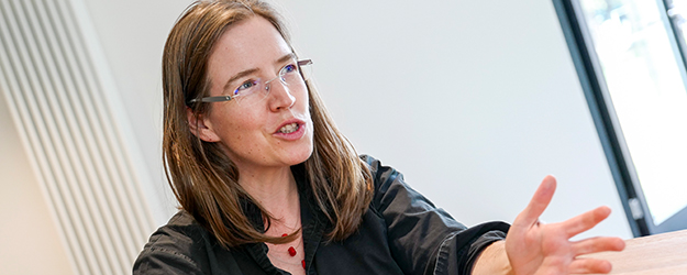 Dr. Sandra Vlasta received a Marie Skłodowska-Curie Fellowship for her research project on European Travelogues in Context. (photo: Stefan F. Sämmer)