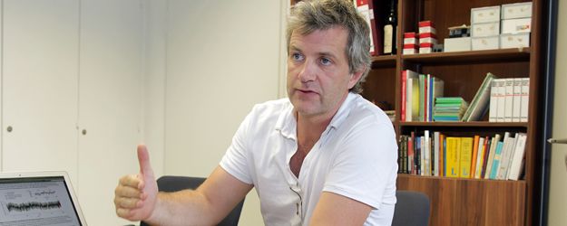 By now, Esper is analyzing the influence of volcanic eruptions on climate change. (photo: Stefan F. Sämmer)